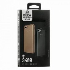 Чехол с дополнительным аккумуятором iPhone 7 Plus 3400 Mah Beka WP-020 WK черный (гарантия 2 недели)